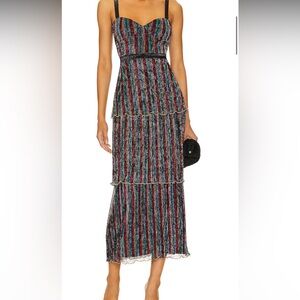SAYLOR Multicolor Striped Dress